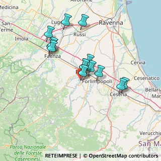 Mappa Via Fantinelli Mario, 47121 Forlì FC, Italia (12.71929)