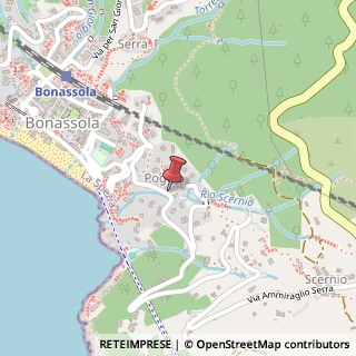 Mappa Via Ammiraglio Serra, 33, 19011 Bonassola, La Spezia (Liguria)