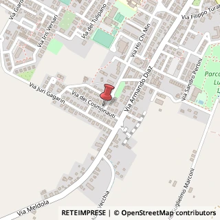 Mappa Via dei Cosmonauti, 12, 47034 Forlimpopoli, Forlì-Cesena (Emilia Romagna)