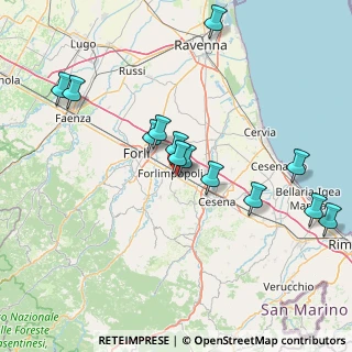 Mappa SS9, 47034 Forlimpopoli FC, Italia (15.77462)