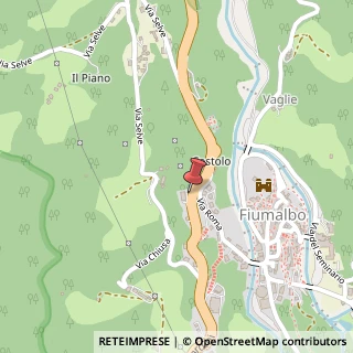 Mappa Via Giardini, 38, 41022 Fiumalbo, Modena (Emilia Romagna)