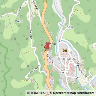 Mappa Via Giardini, 29A, 41022 Fiumalbo, Modena (Emilia Romagna)