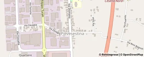 Mappa Cesena