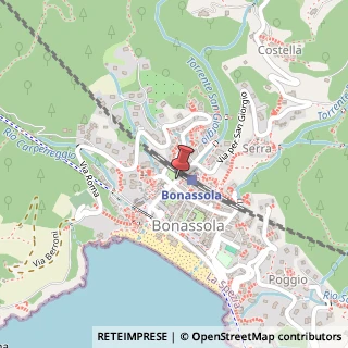 Mappa Via Risorgimento, 22, 19011 Bonassola, La Spezia (Liguria)