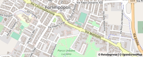 Mappa Forlimpopoli