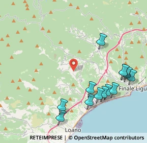 Mappa Via Crescia, 17020 Tovo San Giacomo SV, Italia (4.81692)