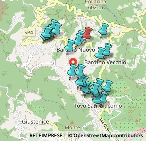 Mappa Via Crescia, 17020 Tovo San Giacomo SV, Italia (0.85385)
