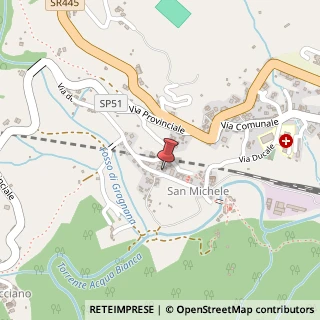 Mappa Via della Centrale, 34, 55035 Piazza al Serchio, Lucca (Toscana)