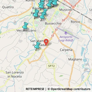 Mappa Via Mario Persiani 30, 47121 Forlì FC (3.05154)