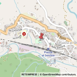 Mappa Via Comunale, 1, 55035 Piazza al Serchio, Lucca (Toscana)