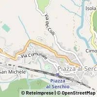 Map Piazza al Serchio