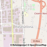 地図 Cesena