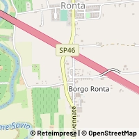地図 Cesena