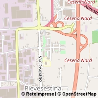 Mapa Cesena