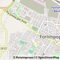 Mapa Forlimpopoli