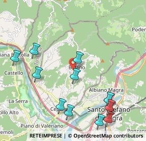 Mappa Via Casetta, 19020 Bolano SP, Italia (2.4625)