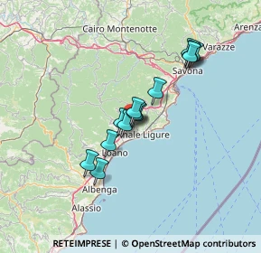 Mappa Via Calice, 17020 Calice Ligure SV, Italia (10.63538)