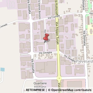 Mappa Via Tortona, 105, 47522 Cesena, Forlì-Cesena (Emilia Romagna)