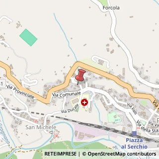 Mappa Via Ducale, 22, 55035 Piazza al Serchio, Lucca (Toscana)
