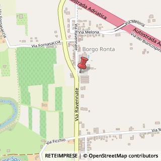 Mappa Via Ravennate, 4164, 47522 Cesena, Forlì-Cesena (Emilia Romagna)