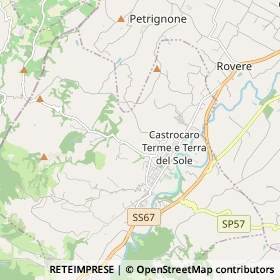 Mappa Castrocaro Terme e Terra del Sole