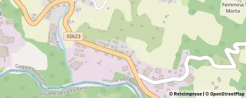 Mappa Gaggio Montano