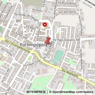 Mappa Piazza Trieste, 9, 47034 Forlimpopoli, Forlì-Cesena (Emilia Romagna)