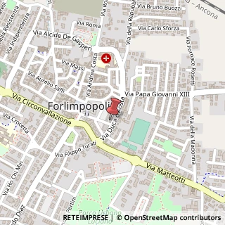Mappa Piazza Trieste, 16, 47034 Forlimpopoli, Forlì-Cesena (Emilia Romagna)