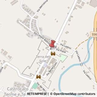Mappa Via a. diaz 2, 47011 Castrocaro Terme e Terra del Sole, Forlì-Cesena (Emilia Romagna)