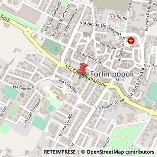 Mappa Via Circonvallazione, 3, 47034 Forlimpopoli, Forlì-Cesena (Emilia Romagna)