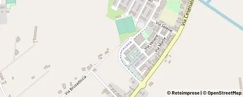 Mappa Cesenatico