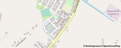 Mappa Cesenatico