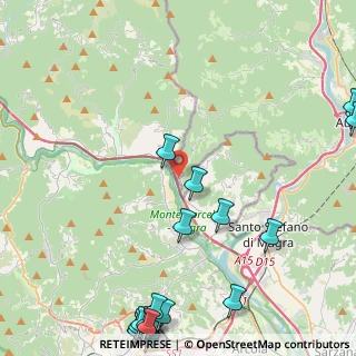Mappa Via Genova, 54010 Podenzana MS, Italia (6.991)