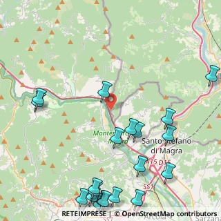 Mappa Via Genova, 54010 Podenzana MS, Italia (6.2055)