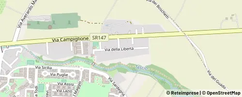 Mappa Bastia Umbra