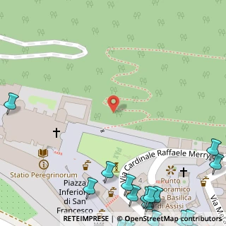 Mappa Via Cardinale Raffaele Merry del Val, 06081 Assisi PG, Italia (0.14158)
