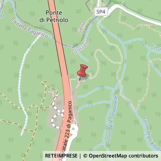 Mappa Località Bagni di Petriolo, 35, 58045 Civitella Paganico, Grosseto (Toscana)