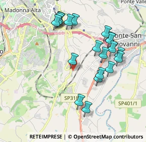 Mappa Strada Vicinale del Brozzo, 06126 Perugia PG, Italia (2.0795)