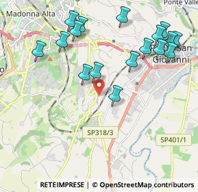 Mappa Strada Vicinale del Brozzo, 06126 Perugia PG, Italia (2.39588)
