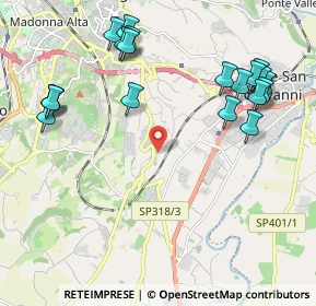 Mappa Strada Vicinale del Brozzo, 06126 Perugia PG, Italia (2.571)