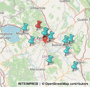 Mappa Strada Vicinale del Brozzo, 06126 Perugia PG, Italia (13.07)