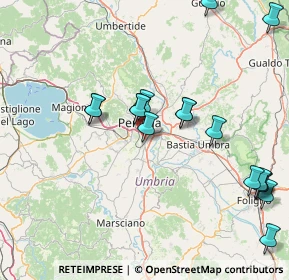 Mappa Strada Vicinale del Brozzo, 06126 Perugia PG, Italia (18.56118)