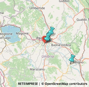 Mappa Strada Vicinale del Brozzo, 06126 Perugia PG, Italia (41.26389)