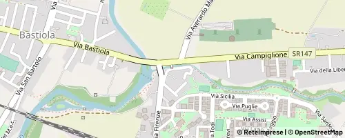 Mappa Bastia Umbra