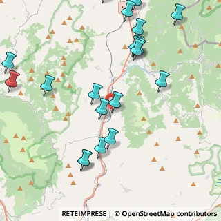 Mappa Via Cerqua Rosara, 06030 Valtopina PG, Italia (5.258)