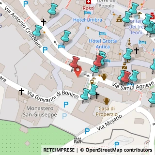 Mappa Piazza del Vescovado, 06081 Assisi PG, Italia (0.06818)
