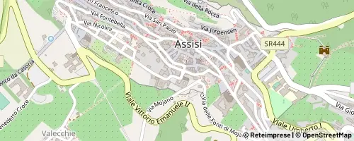 Mappa Assisi