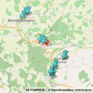 Mappa Via dei Ciclamini, 53045 Montepulciano SI, Italia (2.44833)