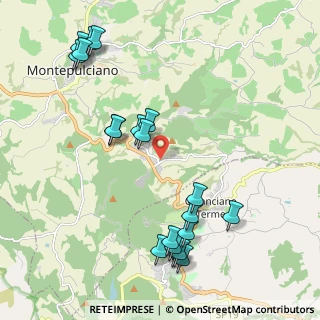 Mappa Via dei Ciclamini, 53045 Montepulciano SI, Italia (2.4765)