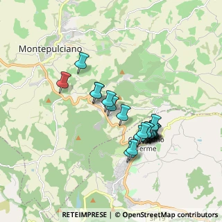 Mappa Via dei Ciclamini, 53045 Montepulciano SI, Italia (1.617)